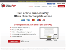 Tablet Screenshot of librapay.ro